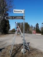 Kesontie sai uuden nimiviitan.